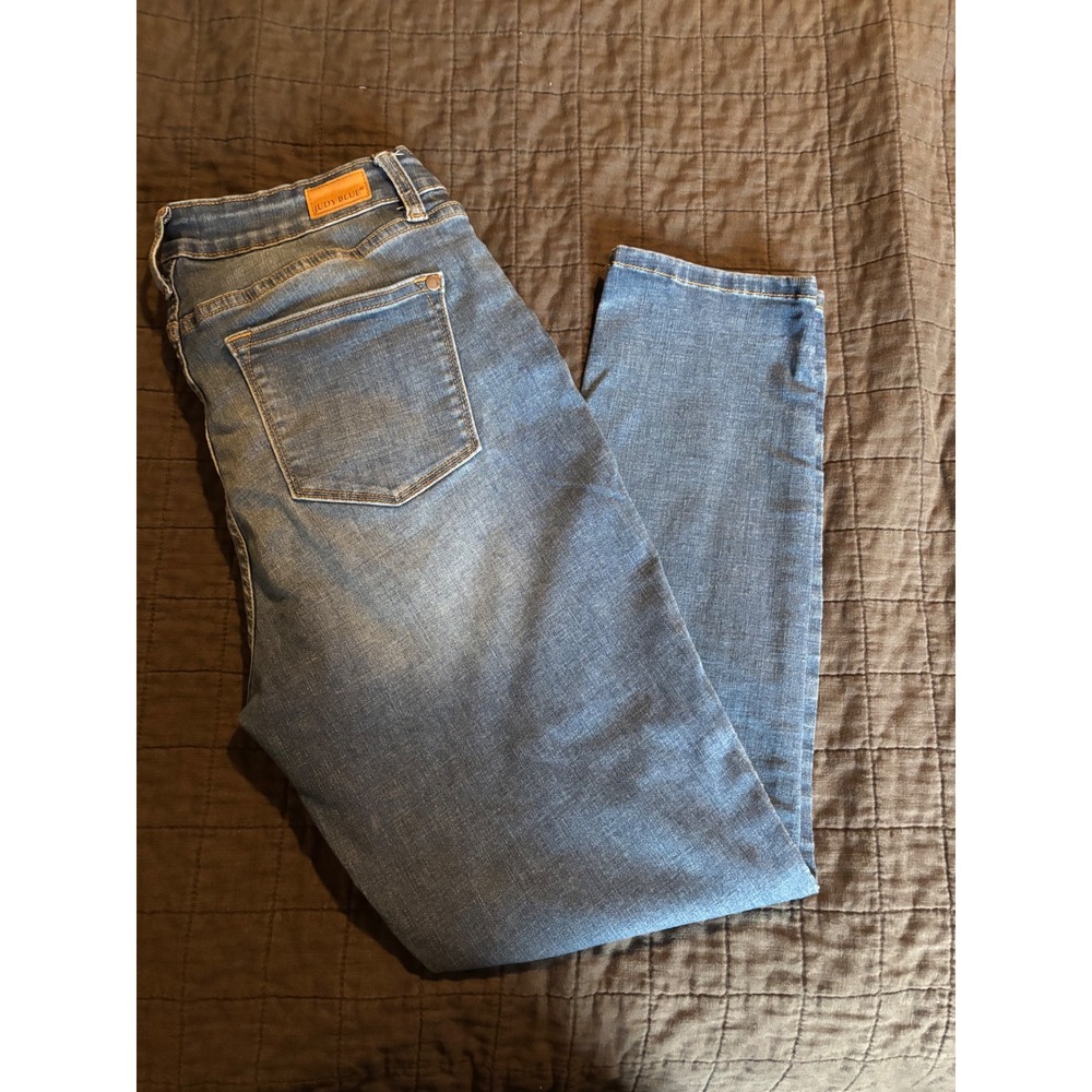 Judy Blue‎ Los Angeles Womens Size 9 29 Blue Wash Denim Straight Leg Jeans